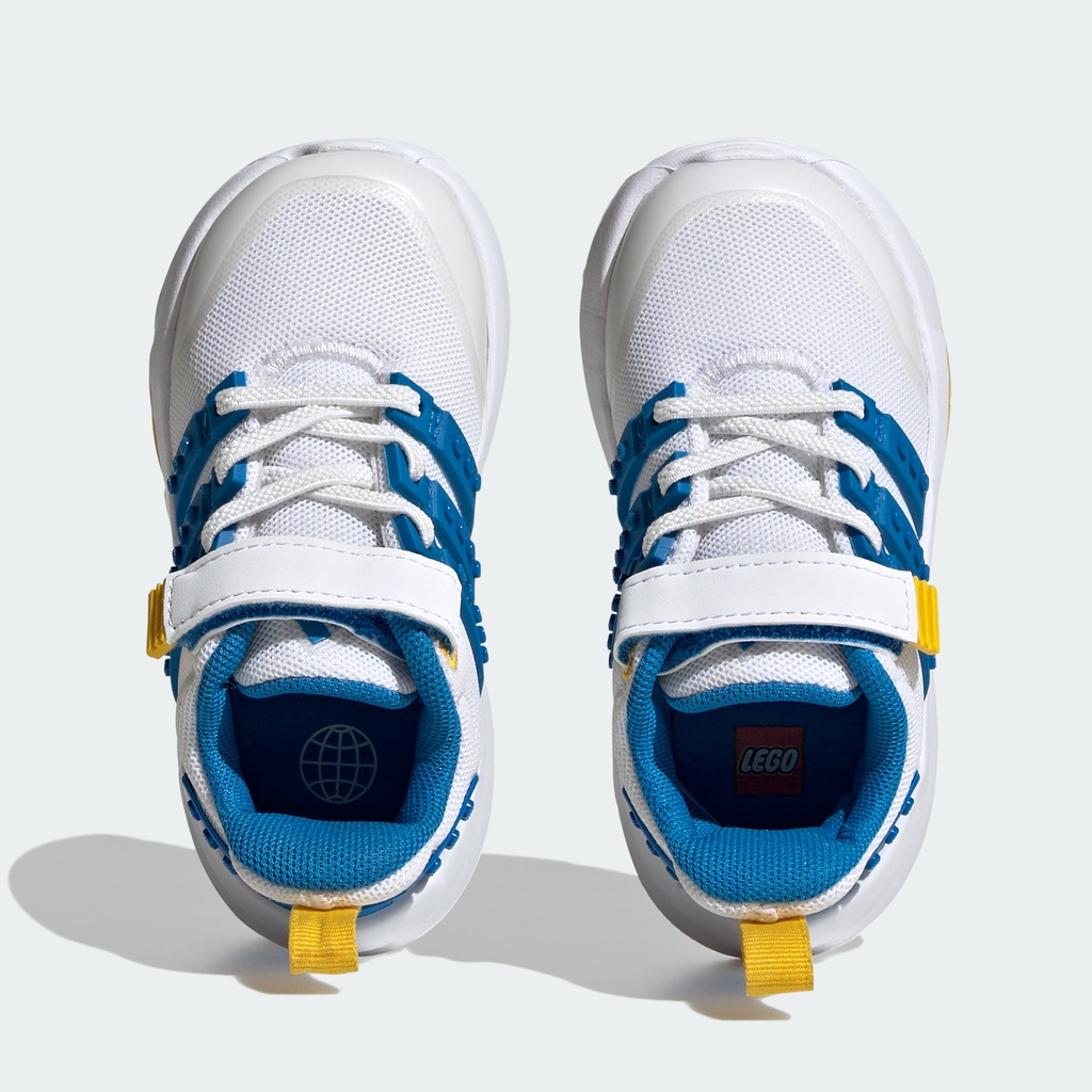 adidas-วิ่ง-รองเท้าพร้อมสายรัดด้านบนและเชือกรองเท้ายืดหยุ่น-adidas-x-lego-racer-tr21-เด็ก-สีขาว-if2891