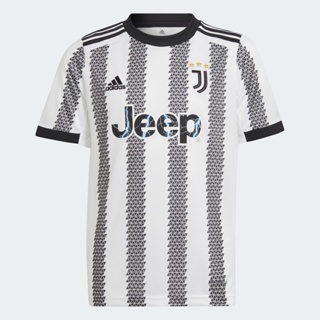 adidas ฟุตบอล เสื้อฟุตบอลชุดเหย้า Juventus 22/23 เด็ก สีขาว HB0439