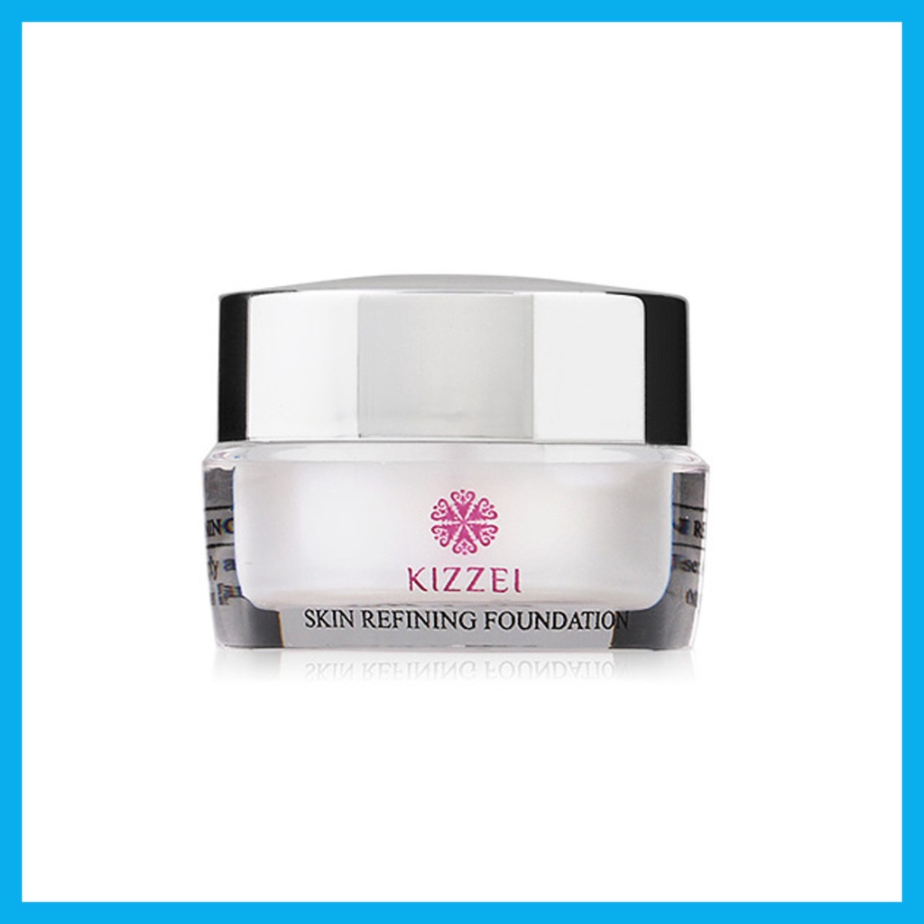 kizzei-skin-refining-foundation-5g-คิซเซ่-รองพื้นเนื้อสัมผัสบางเบา