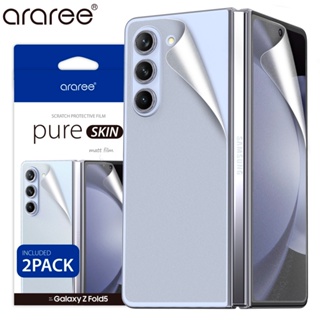 ARAREE Pure Skin Galaxy Z Fold 5 Fold5 Rear Protector Film Case Samsung Korea