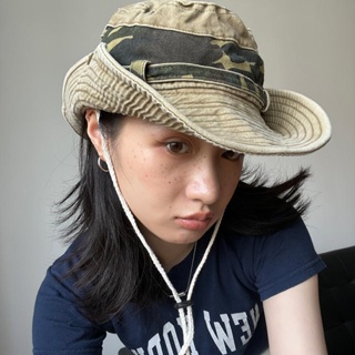 หมวกบักเก็ต กันแดด เข้ากับทุกการแต่งกาย สไตล์ญี่ปุ่น ตะวันตก คาวบอย สําหรับผู้ชาย และผู้หญิง เหมาะกับการตั้งแคมป์ กลางแจ้ง