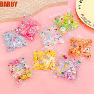 Darby แผ่นแพทช์เรซิ่น แฮนด์เมด Diy สําหรับตกแต่งเครื่องประดับ การ์ด