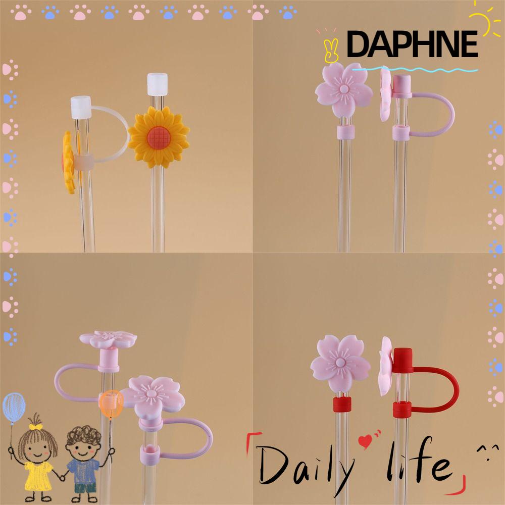 daphne-จุกปิดแก้วน้ํา-ซิลิโคน-กันฝุ่น-กันกระเด็น-น่ารัก-อุปกรณ์เสริม