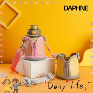 Daphne ฝาครอบขวดน้ํา แบบพกพา 600 มล. พร้อมสายคล้อง อุปกรณ์เสริม สําหรับตั้งแคมป์ เล่นกีฬา 1 ชิ้น