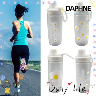 Daphne ขวดน้ําพลาสติกใส แบบพกพา สําหรับเล่นกีฬากลางแจ้ง