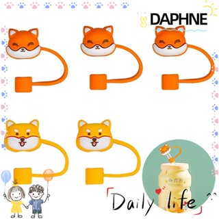 Daphne ซิลิโคนฟางปลั๊กสร้างสรรค์ Airtight กระเด็นป้องกันถ้วยอุปกรณ์เสริม