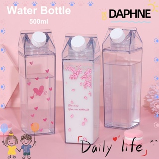 Daphne ขวดน้ําดื่ม แบบพกพา ไร้ BPA 500 มล. อุปกรณ์เสริม สําหรับเล่นกีฬา ปั่นจักรยาน