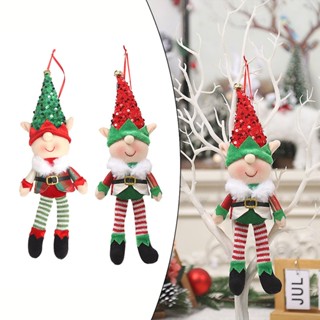 【Christmas】จี้ตุ๊กตาโนมไร้หน้า เครื่องประดับคริสต์มาส