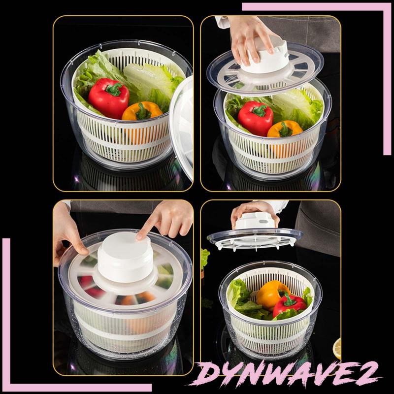 dynwave2-ตะกร้าล้างผักสลัด-ผักกาดหอม-หัวหอม-ผักกาดหอม-แบบหมุนอัตโนมัติ-พร้อมชาม-สําหรับเตรียมผัก