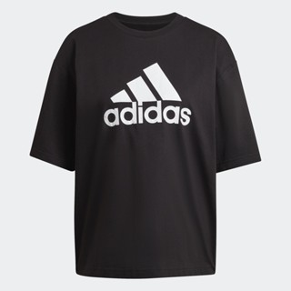 adidas ไลฟ์สไตล์ เสื้อยืด Future Icons Badge of Sport ผู้หญิง สีดำ HK0504