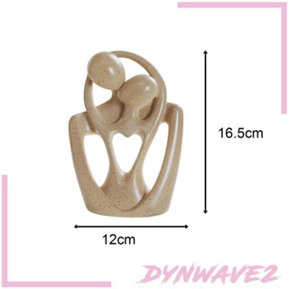 [Dynwave2] ฟิกเกอร์รูปปั้นคู่รัก แอปสแตรกท์ สไตล์นอร์ดิก สําหรับตกแต่งบ้าน โต๊ะ ปาร์ตี้