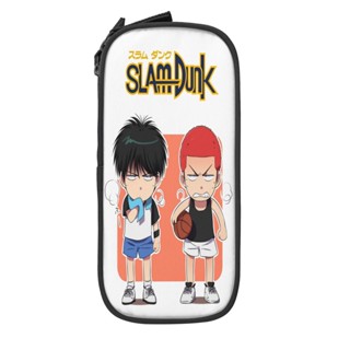 Slam DUNK กระเป๋าดินสอ ความจุขนาดใหญ่ ทนทาน พร้อมซิป สําหรับใส่เครื่องเขียนนักเรียน