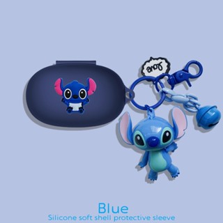 For SoundPeats H2 Case Cartoon Stitch Keychain Pendant SoundPeats H2 Silicone Soft Case Cute TOY Pendant SoundPeats GoFree / SoundPeats T2 Shockproof Case Protective Cover