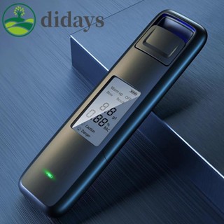 【DIDAYS Premium Products】เครื่องทดสอบแอลกอฮอล์ดิจิทัล หน้าจอ LED ไม่สัมผัส ความแม่นยําสูง