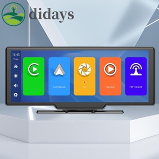 【DIDAYS Premium Products】เครื่องรับสัญญาณสเตอริโอไร้สาย 9.3 นิ้ว สําหรับรถยนต์ Android วิทยุ FM