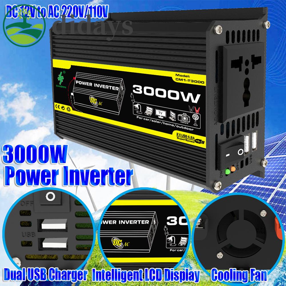 didays-premium-products-หม้อแปลงแรงดันไฟฟ้า-dc-12v-เป็น-ac-110-220v-3000w-สําหรับรถยนต์