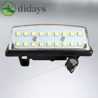 【DIDAYS Premium Products】ไฟ LED 6000K 12V สําหรับติดป้ายทะเบียนรถยนต์ Nissan TEANA J31 J32