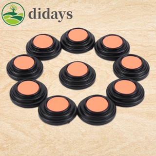 【DIDAYS Premium Products】แผ่นกันชน เรืองแสง กันเสียงรบกวน อุปกรณ์เสริม สําหรับรถยนต์ 10 ชิ้น