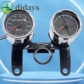 【DIDAYS Premium Products】เครื่องวัดระยะทาง 13000 RPM 12V หน้าจอ LCD สําหรับรถจักรยานยนต์