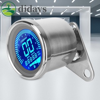 【DIDAYS Premium Products】เครื่องวัดรอบเครื่องยนต์ 12V ความแม่นยําสูง สําหรับรถจักรยานยนต์