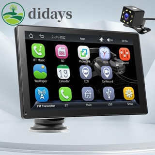 【DIDAYS Premium Products】เครื่องเล่น MP5 วิทยุ บลูทูธ 9 นิ้ว สําหรับรถยนต์ Android