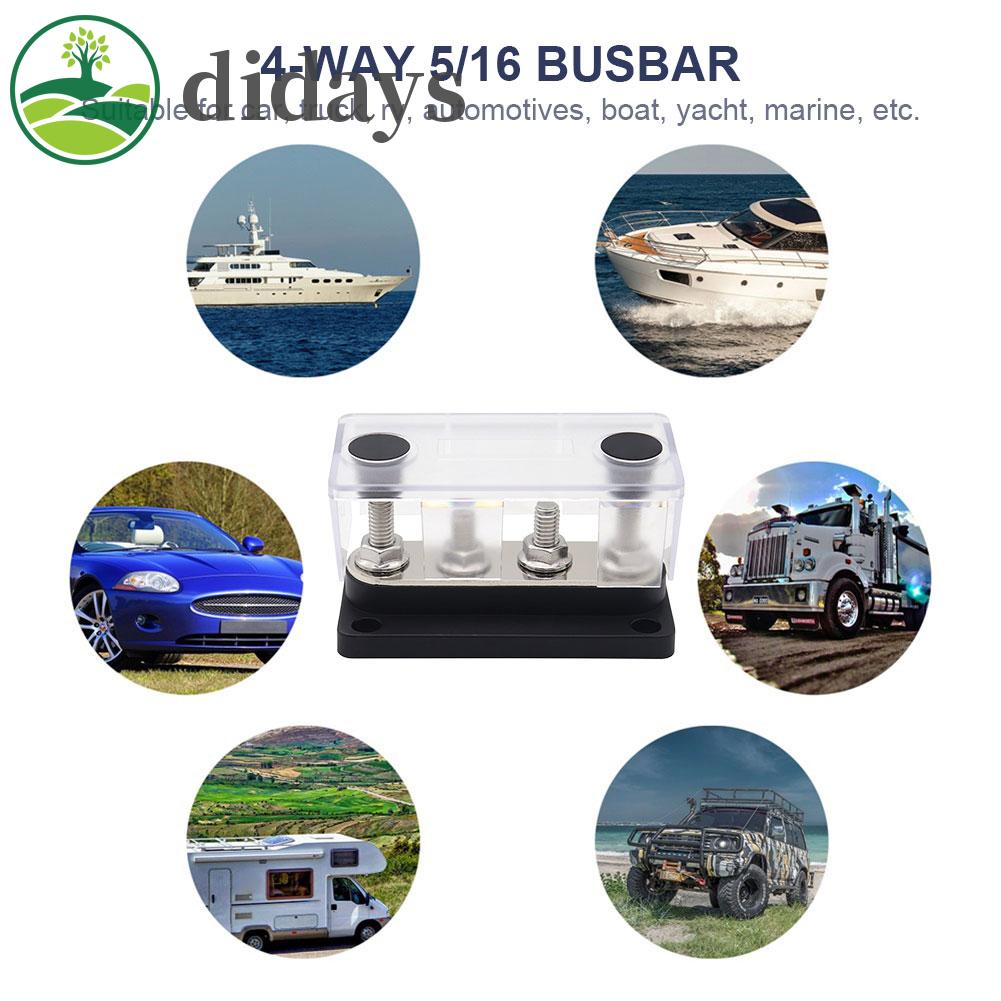 didays-premium-products-บอร์ดบัสบาร์-150a-4-ทาง-5-16-สําหรับเรือใบ-rv
