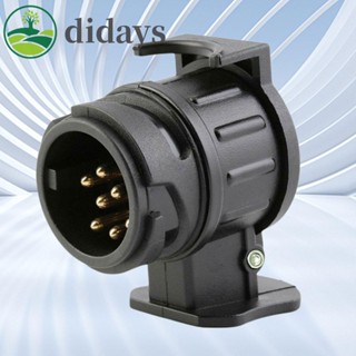 【DIDAYS Premium Products】ตัวแปลง 13 เป็น 7 Pin Mini RV 12V สําหรับรถพ่วง คาราวาน