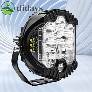 【DIDAYS Premium Products】ไฟแฟลช LED 5 นิ้ว กันฝุ่น สําหรับรถยนต์ รถบรรทุก