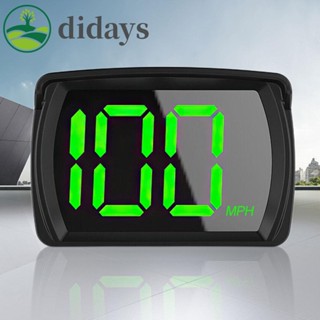 【DIDAYS Premium Products】เครื่องวัดความเร็ว GPS MPH รถยนต์ ขนาดใหญ่