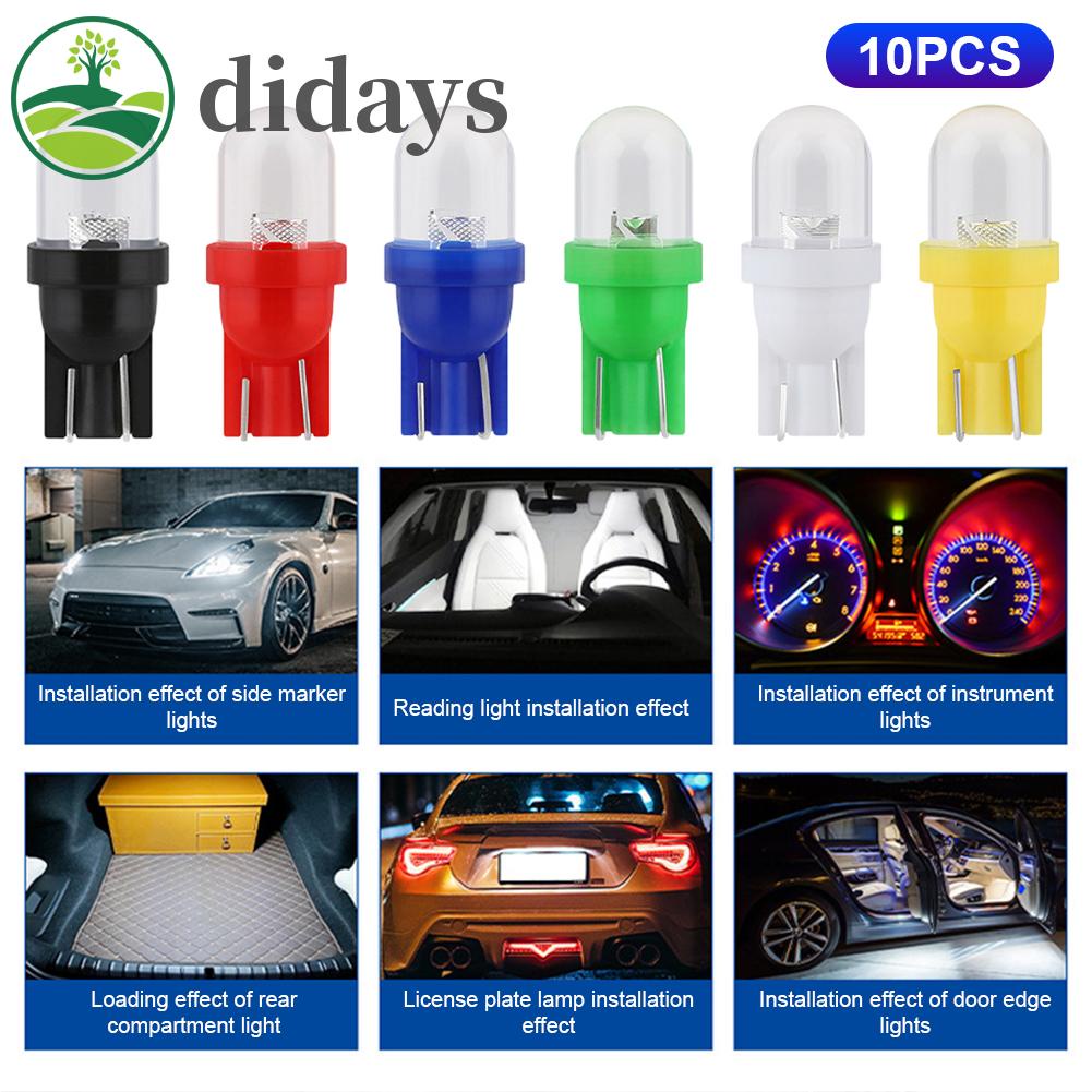 didays-premium-products-ไฟอ่านหนังสือ-led-t10-12v-1w-สําหรับรถยนต์-รถจักรยานยนต์-10-ชิ้น