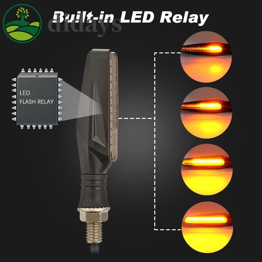 didays-premium-products-ไฟกระพริบ-335smd-12v-12leds-กันน้ํา-สําหรับรถจักรยานยนต์-atv-2-ชิ้น