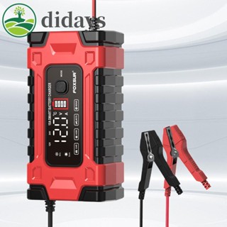 【DIDAYS Premium Products】เครื่องชาร์จแบตเตอรี่ 12V 10A แบบพกพา สําหรับรถยนต์ รถบรรทุก