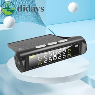 【DIDAYS Premium Products】ระบบเตือนภัยดิจิทัล TPMS ชาร์จ USB สําหรับรถยนต์