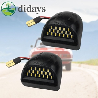 【DIDAYS Premium Products】ไฟท้ายติดป้ายทะเบียนรถยนต์ 12V 6000K สําหรับ Chevrolet Avalanche 2 ชิ้น