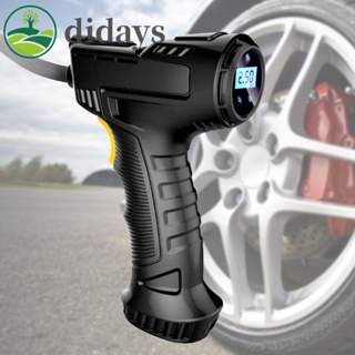 【DIDAYS Premium Products】เครื่องปั๊มลม 12V แบบมือถือ กระจายความร้อนเร็ว สําหรับรถยนต์ จักรยาน