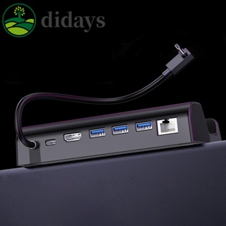 【DIDAYS Premium Products】ฮับชาร์จทีวี 6 in 1 แบบพกพา USB Type C