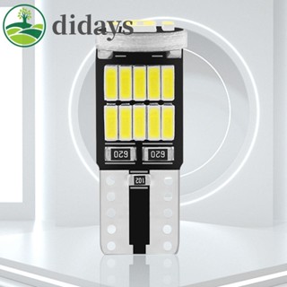 【DIDAYS Premium Products】หลอดไฟข้างประตูรถยนต์ T10 W5W 26 SMD 4014 12V