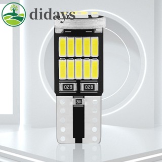 【DIDAYS Premium Products】หลอดไฟข้างประตูรถยนต์ T10 W5W 26 SMD 4014 12V