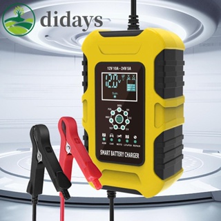 【DIDAYS Premium Products】พาวเวอร์ซัพพลาย 12V 10A 24V 5A สําหรับแบตเตอรี่ลิเธียม AGM รถบรรทุก