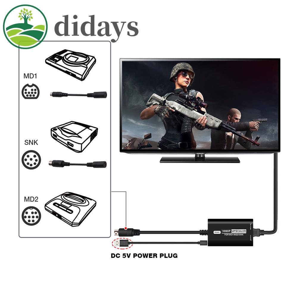 didays-premium-products-อะแดปเตอร์วิดีโอ-16-9-4-3-hd-hd-สําหรับ-sega-md1-md2-snk