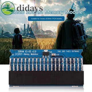 【DIDAYS Premium Products】โมดูลบอร์ด แบบบางพิเศษ 128MB SDRAM XS-DS V2.9 อุปกรณ์เสริม สําหรับ Mister FPGA