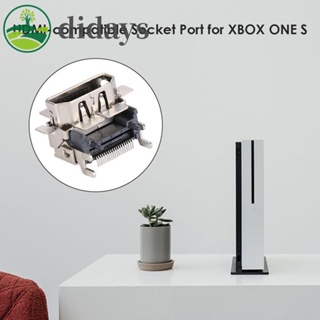 【DIDAYS Premium Products】ซ็อกเก็ตเชื่อมต่อ HDMI แบบเปลี่ยน สําหรับคอนโซล Xbox One S