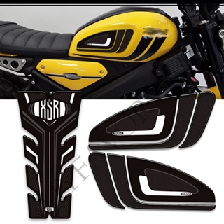 สติกเกอร์ 3D ป้องกันถังน้ํามันเชื้อเพลิง สําหรับ Yamaha XSR125 XSR 125 2021-2023