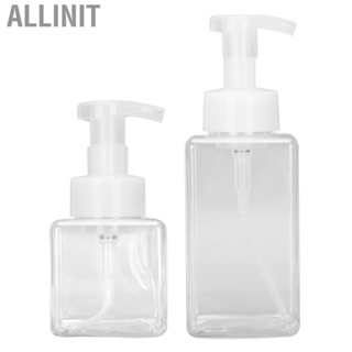 Allinit Pump Bottle Foaming Firm PETG for Women Home Travel Men Beauty Salon