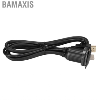 Bamaxis Can Panel Cable Flush Mount USB 2.0 with  Light for Vehicle