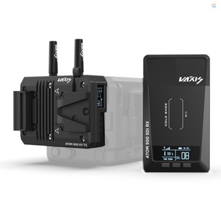 {Fsth} Vaxis ATOM KV 1080P HDMI ตัวรับส่งสัญญาณวิดีโอ ไร้สาย SDI HDMI ลูปเอาท์ 150 ม. 492 ฟุต ขนาดใหญ่ แบบเปลี่ยน สําหรับกล้องโคโมโด้ สีแดง