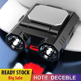 [Deceble.th] คลิปไฟหน้า LED XPE Type-C ชาร์จ USB IPX4 1500mAh