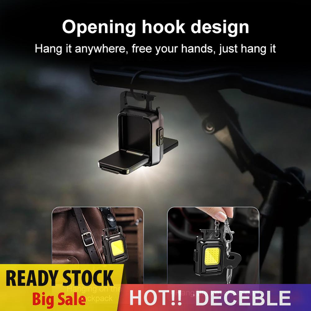 deceble-th-พวงกุญแจไฟฉาย-cob-led-7-โหมด-1000lm-ขนาดเล็ก-สําหรับตั้งแคมป์-เดินป่า-กลางแจ้ง