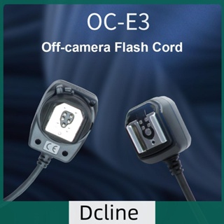 [Dcline.th] Oc-e3 สายเคเบิลแฟลชกล้อง 1.2 เมตร สําหรับ Canon