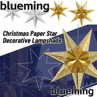 Blueming2 โคมไฟกระดาษ รูปดาว สําหรับตกแต่งปาร์ตี้คริสต์มาส